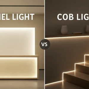 Are Panel Lights Better than COB Lights for Uniform Ambient Lighting