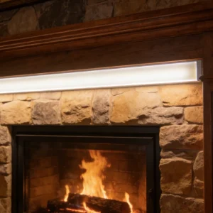 Best Heat Resistant LED Strip Lights for Fireplace Surrounds