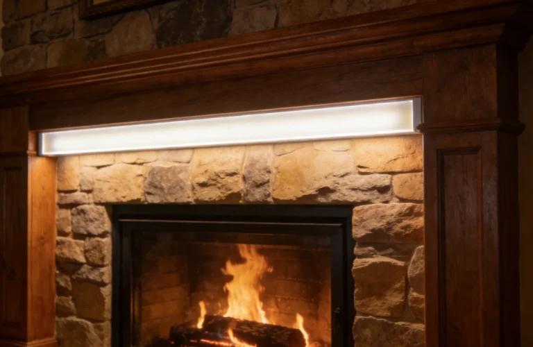 Best Heat Resistant LED Strip Lights for Fireplace Surrounds