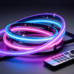 How to Customize Dynamic Lighting Modes on Neon Strip Lights with Remote