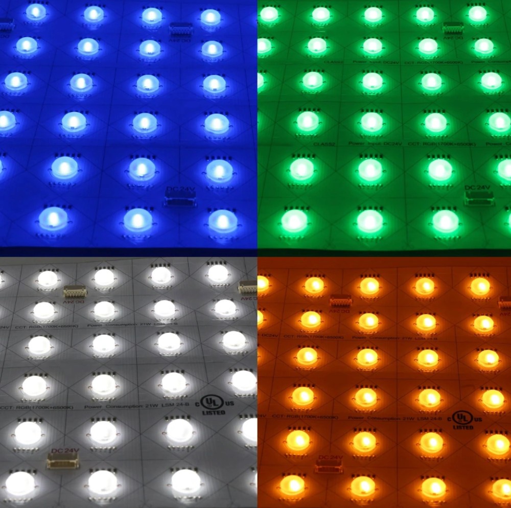 lensed led sheet