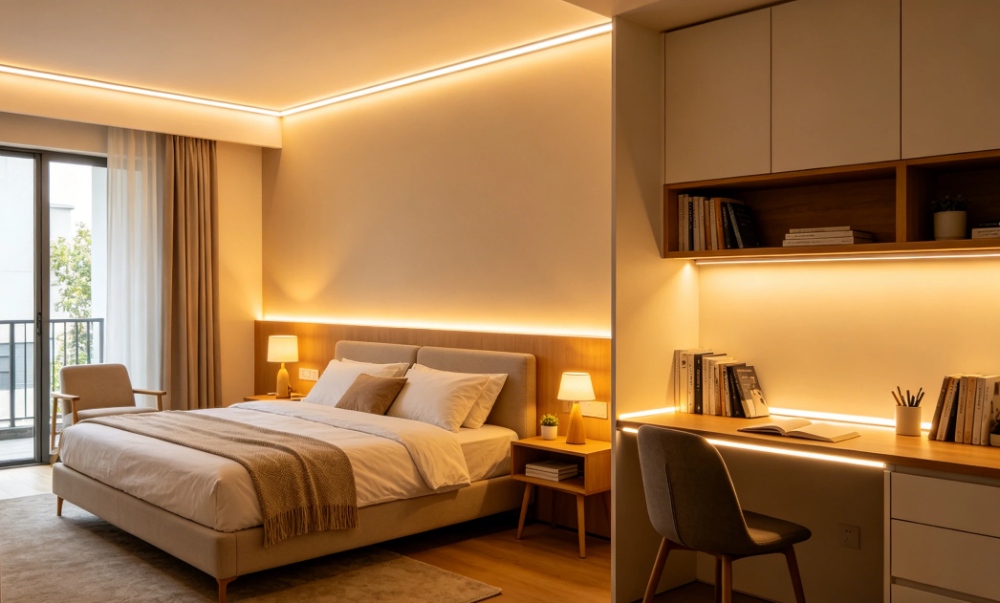 How to Power LED Strip Lights When No Wall Outlet Is Available