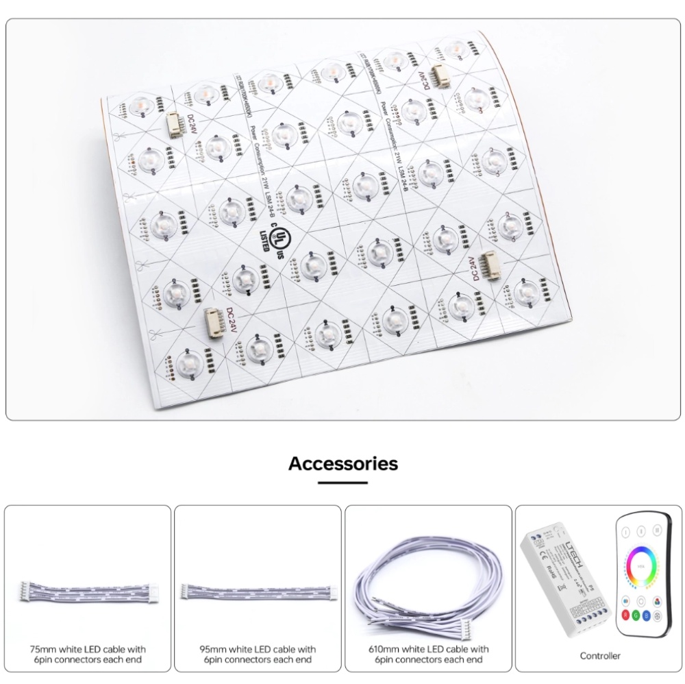 Lensed LED Sheet