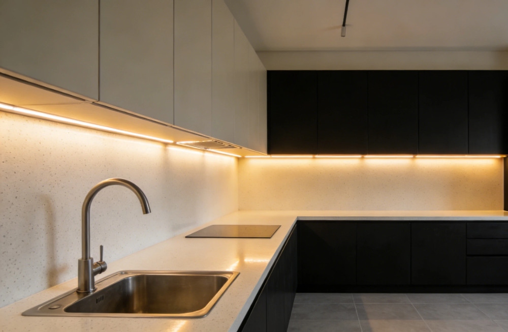 Which Light Color Makes Your Kitchen Look More Spacious and Inviting to Guests