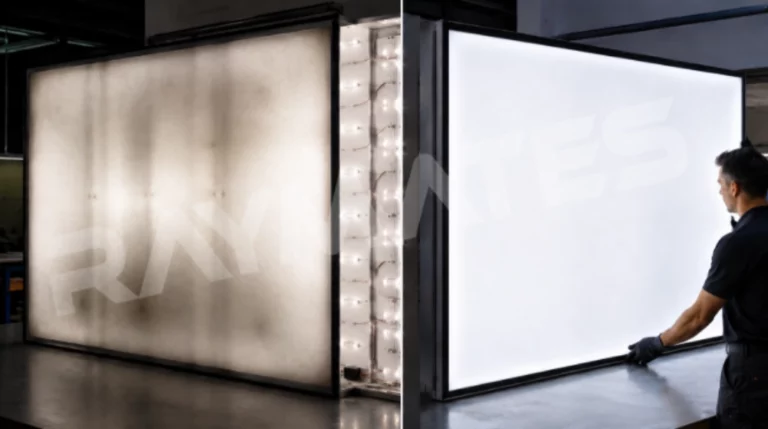 Why Large Backlit Panels Develop Dark Areas and How to Fix Them
