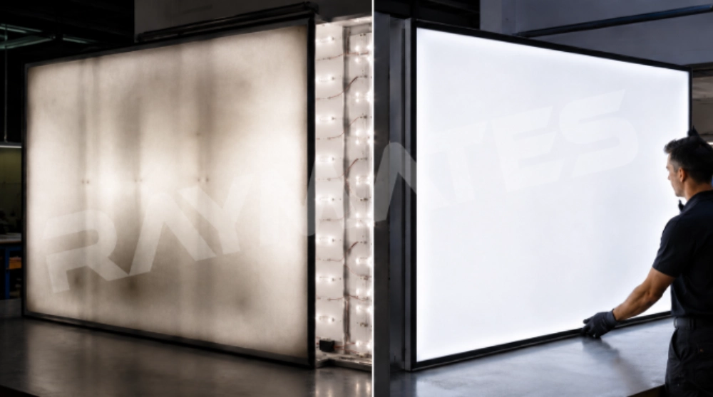 Why Large Backlit Panels Develop Dark Areas and How to Fix Them